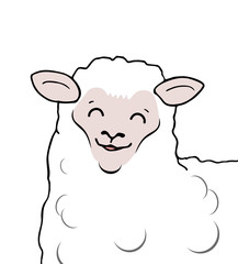 funny sheep draw