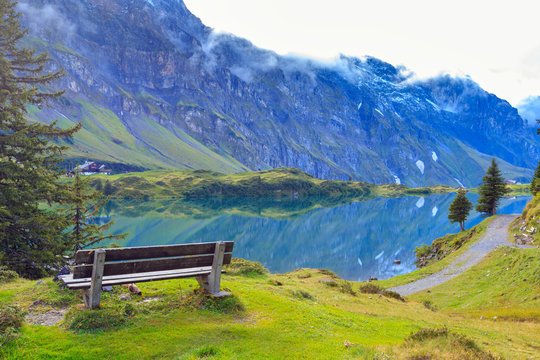 Lake Trubsee, Engelberg, Switzerland.