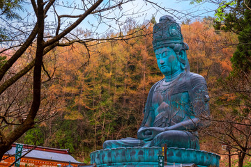 he big Buddha - Showa daibutsu at Seiryuji temple in Aomori, Japan