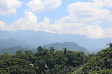 view of mountains