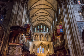 Naklejka premium Saint Patrick Cathedral. Dublin, Ireland