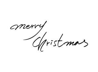 성탄절 카드 / 손으로 쓴 크리스마스 인사