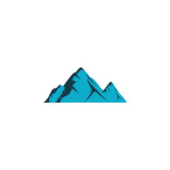 Mountain logo icon design template vector