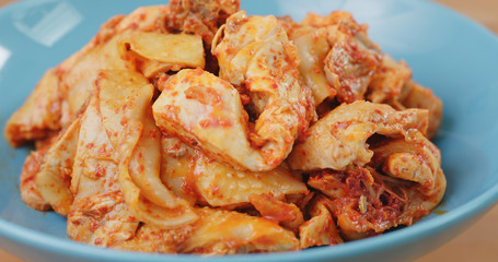 Chili steamed chicken