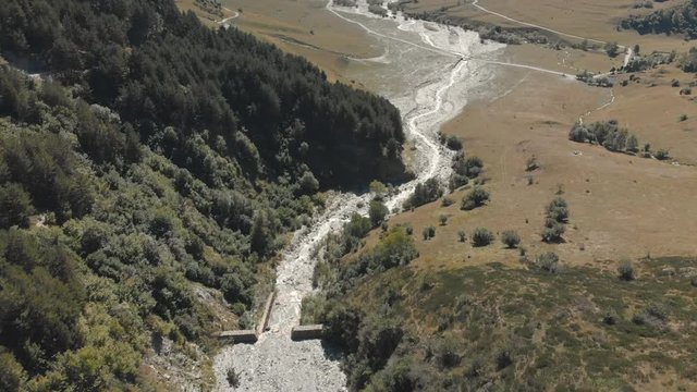 Aerial View of Natural Source in the Valley 2