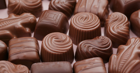 Variety chocolate truffle