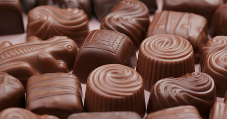Variety chocolate truffle