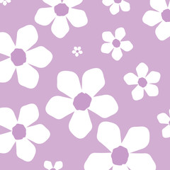 beautiful flowers decorative pattern isolated icon