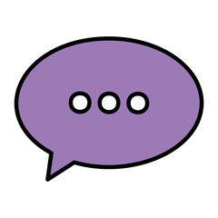 speech bubble message icon