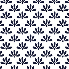 floral frame victorian style pattern