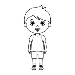 cute little boy character