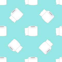 pattern with toilet paper