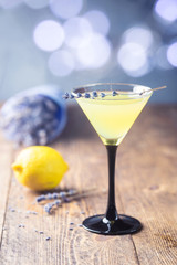 Italian lemon liqueur limoncello