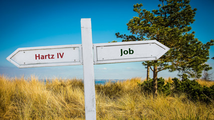 Schild 361 - Hartz IV