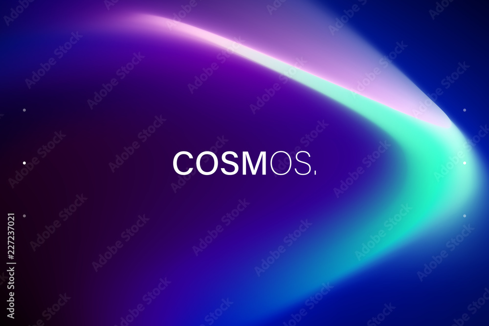 Canvas Prints abstract wave shapes background design. vivid colors backdrop. trendy color flow artwork