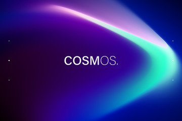 Abstract Wave Shapes Background Design. Vivid Colors Backdrop. Trendy Color Flow Artwork