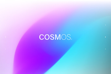 Abstract Wave Shapes Background Design. Vivid Colors Backdrop. Trendy Color Flow Artwork