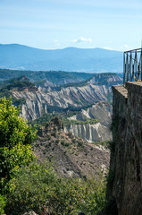 Calanchi intorno a Civita di bagnoregio