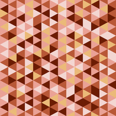 Vector abstract seamless pattern of triangles. Vector seamless t