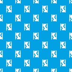 Honeycomb wood pattern vector seamless blue repeat for any use