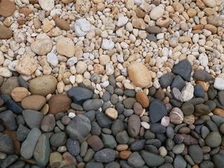 pebbles on the beach
