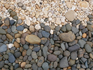 rock stone texture background,pebbles on the beach