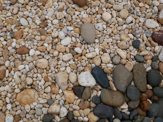 texture of rock stone ,pebbles on the beach
