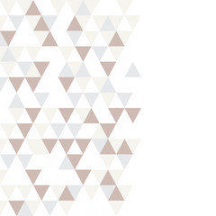 Vector background with triangles. Abstract geometric background