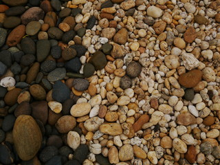pebbles on the beach