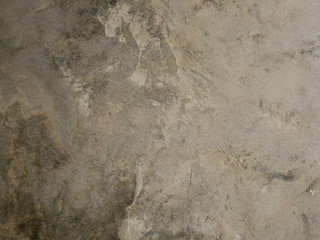 gray concrete floor,dirty cement wall,background of stone