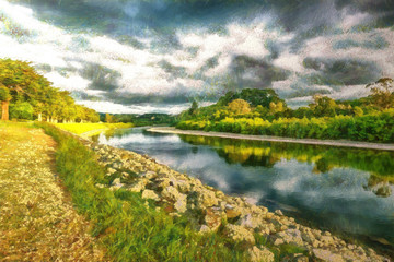 On the banks of the river Manawatu © CeeVision