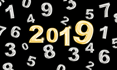 2019, Glas gold, liquid 