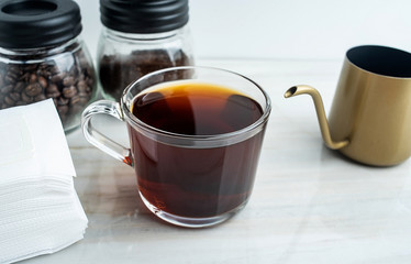Brewing ear coffee