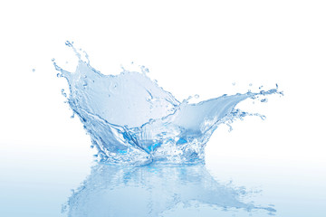 Water splash,water splash isolated on white background,water