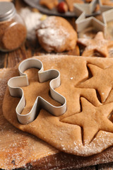 homemade gingerbread cookie