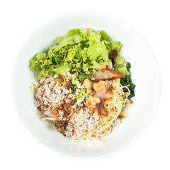 Egg rice noodles