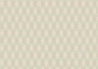 アーガイル柄　ベージュ