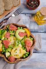 Salad of fresh vegetables