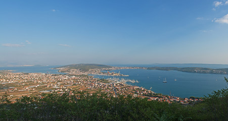 Panorama kroatische Mittelmeerküste