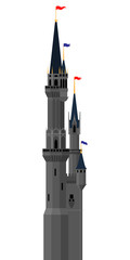 vector castle tower