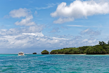 石垣島　川平湾周辺の景色