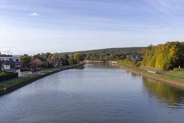 Fototapeta na wymiar Dortmund-Ems-Kanal in Riesenbeck