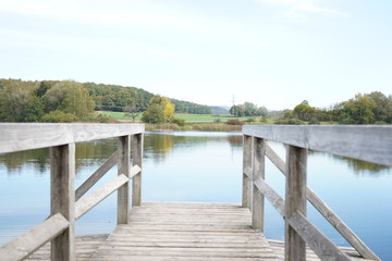 Böhringer See - Holzsteg