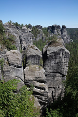 Blick von der Basteibrücke