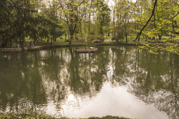Monza palace park Italy