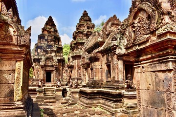 Banteay Srei temple, Siem Reap, Cambodia