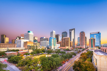 Fototapeta na wymiar Houston, Texas, USA Skyline