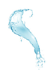 Fototapeta na wymiar Water ,water splash isolated on white background,water splash