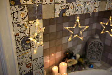 Christmas decoration and toys.