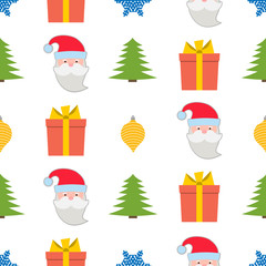 Christmas seamless pattern